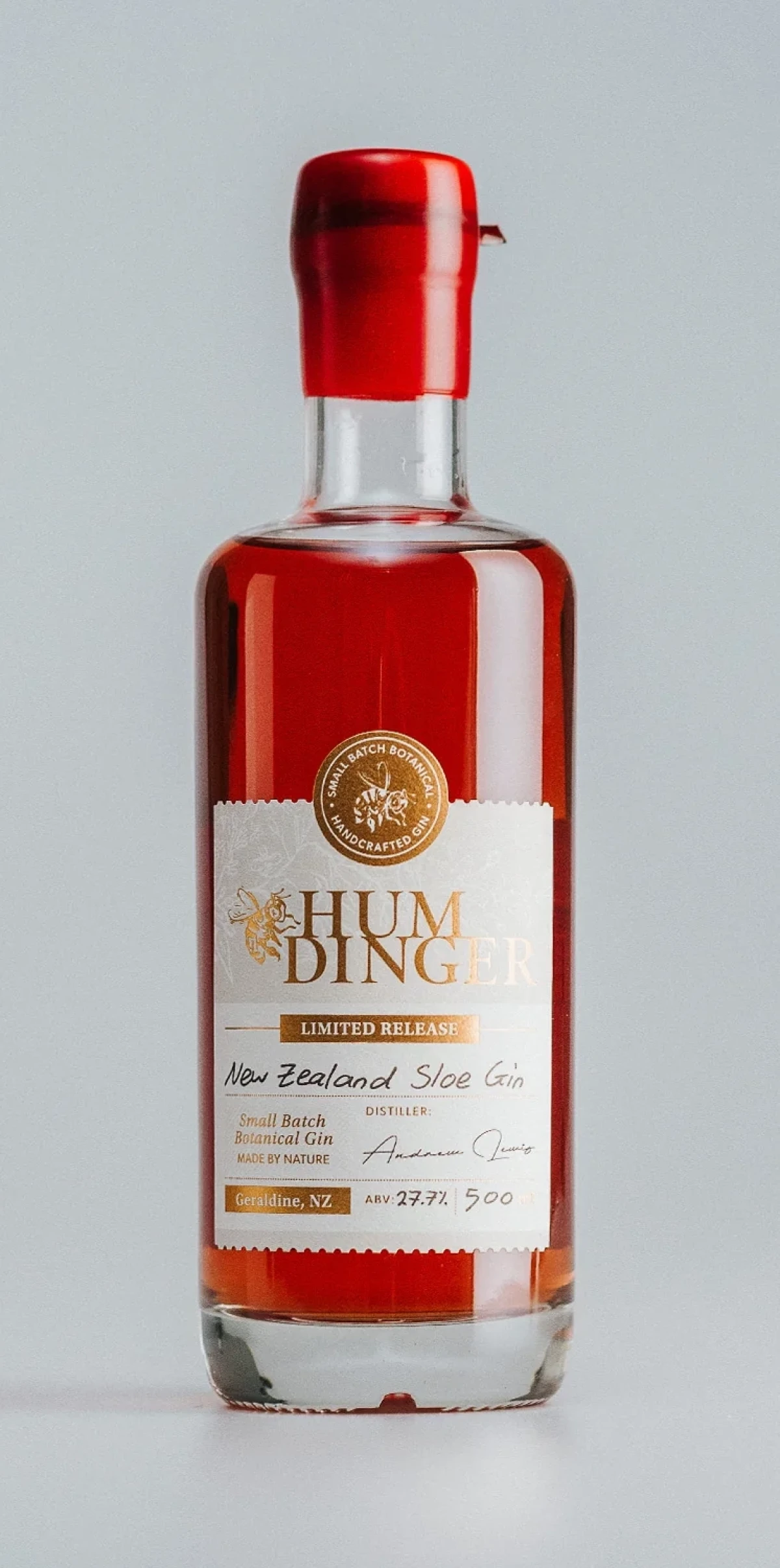 Sloe Gin Humdinger Gin New Zealand Top Shelf